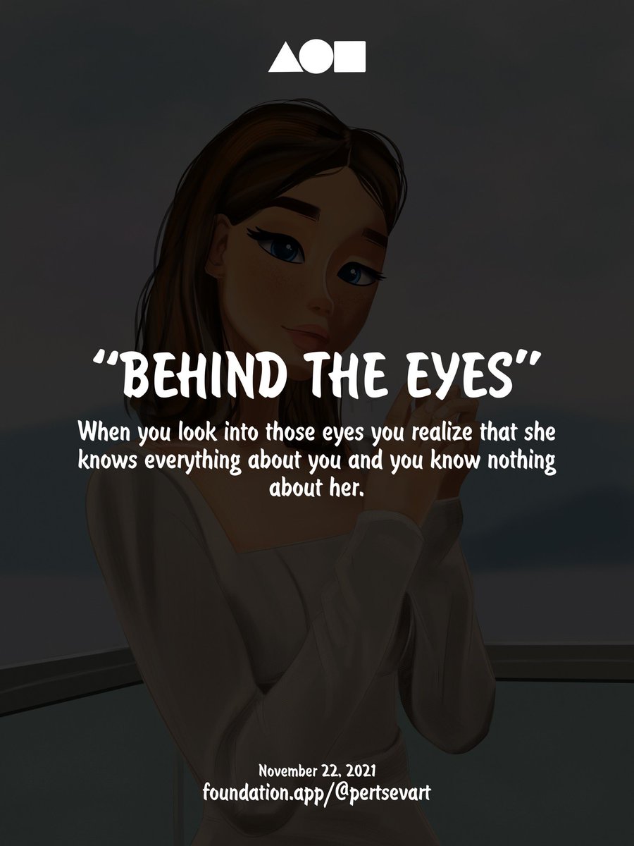 pertsevart's tweet photo. ❤️‍🔥 NEW NEW NEW ❤️‍🔥

BEHIND THE EYES 
@withFND 

When you look into those eyes you realize that she knows everything about you and you know nothing about her.

0.5 $ETH 

https://t.co/4Gxci9Gyvr https://t.co/uxIp0IHTeP