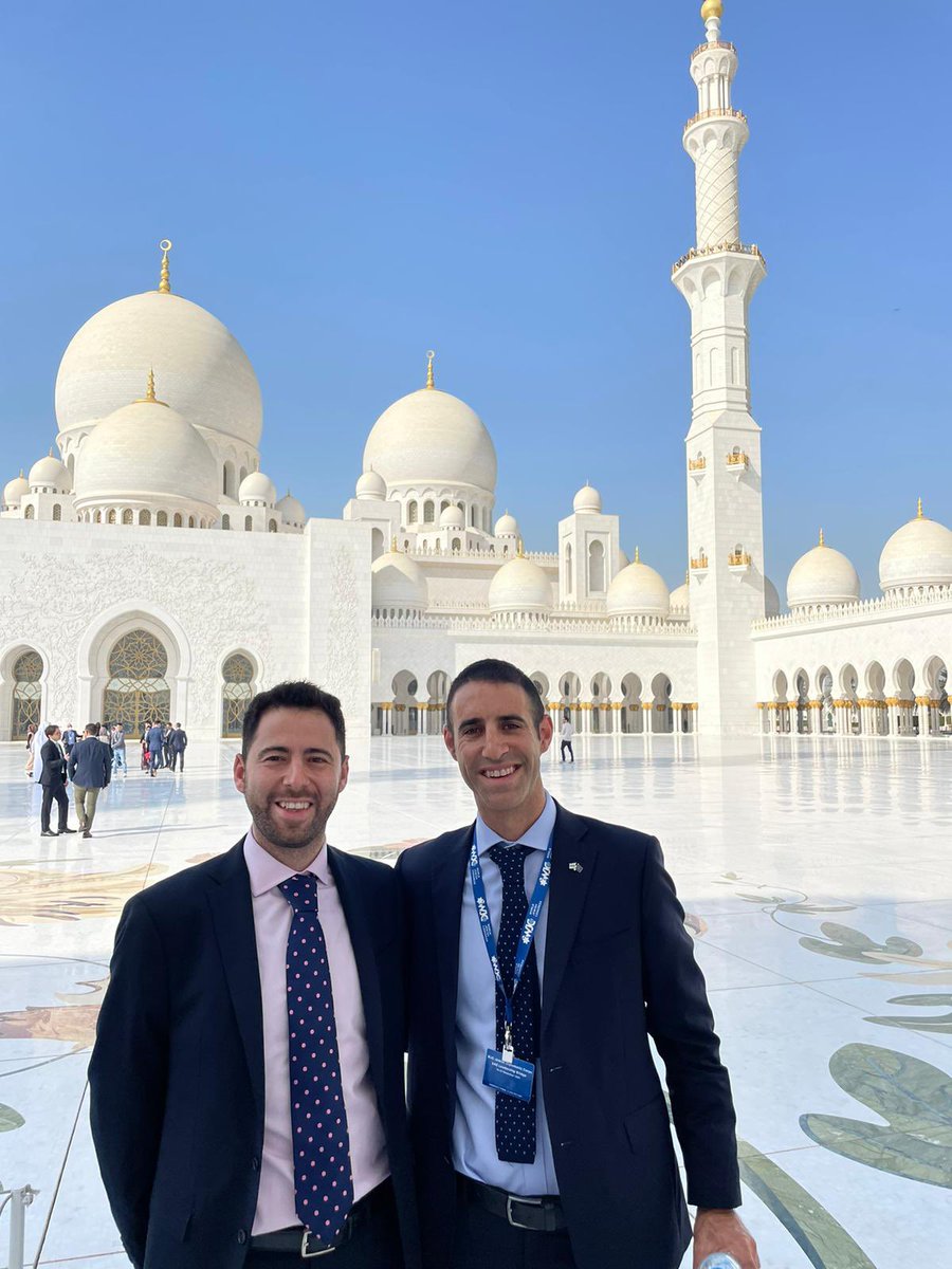 PhilR_R's tweet photo. I am still processing one of the most incredible weeks of my life. The @WorldJewishCong #JewishinUAE delegation was a chance to look at all  the opportunities created by the #AbrahamAccords. Wonderful to explore these with new friends and old. https://t.co/4QYV4gKqhi