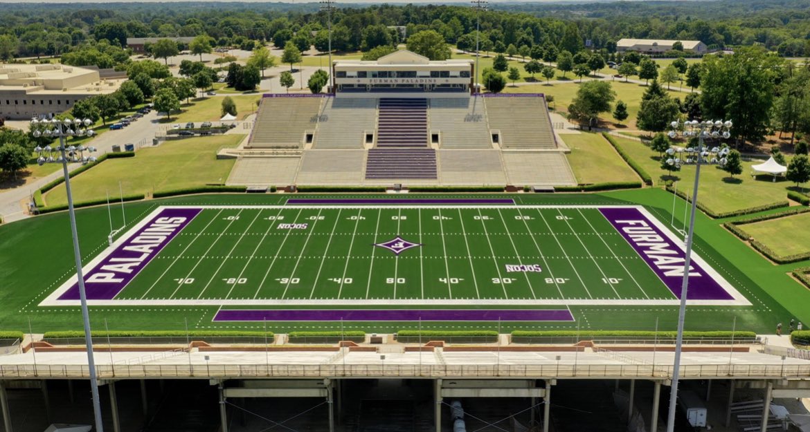 rileyclark84's tweet photo. Extremely blessed to receive a PWO offer from Furman University! Thanks for a fun visit @Coach_DVaughn @PaladinFootball @brianbratton https://t.co/HXEatz8Qc3