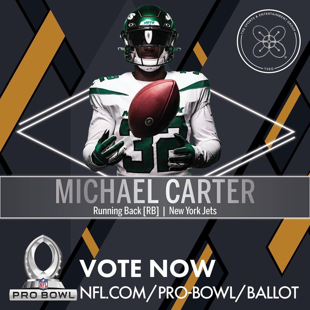 TheSportsEntGrp's tweet photo. It’s that time of year again to cast your votes for @TheSportsEntGrp #NFL clients for #ProBowl! Link 🔗 below:
https://t.co/ckFnnpljBi…
#ProBowl2022 #NFLProBowl #ProBowlVote #Voting #AFC #NFC #DeshazorEverett #GeorgeFant #EricMurray #MichaelCarter #AthleteRepresentation #TSEG https://t.co/Ryp2FUBzmb