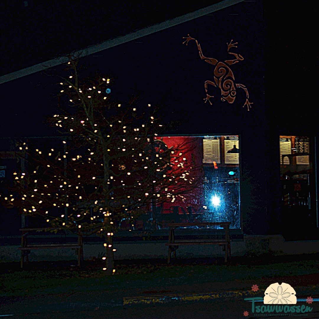 SunnyTsawwassen's tweet photo. Take an evening stroll and enjoy the sparkle!⭐️
Over 25 years of bright lights brought to you by the Tsawwassen BIA

📷photo credit @colejamesbarlow 

#shoplocal  #supportlocal  #loveyourlocals 
#lovelivelocal #welovelocal
#supportsmallbusiness  
#welovedeltabc #buylocaldelta https://t.co/qEJh8rqu6C