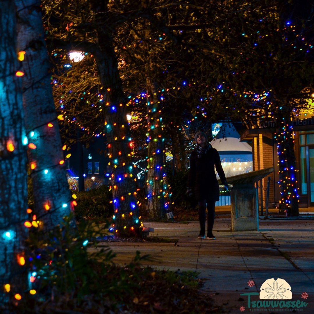 SunnyTsawwassen's tweet photo. Take an evening stroll and enjoy the sparkle!⭐️
Over 25 years of bright lights brought to you by the Tsawwassen BIA

📷photo credit @colejamesbarlow 

#shoplocal  #supportlocal  #loveyourlocals 
#lovelivelocal #welovelocal
#supportsmallbusiness  
#welovedeltabc #buylocaldelta https://t.co/qEJh8rqu6C