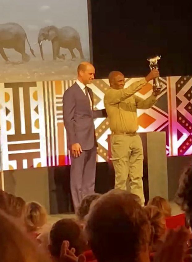 Congratulations to Simson Uri-Khob, CEO of Save the Rhino Trust, winner of the Prince William Award for Conservation in Africa - a lifetime achievement award, for his outstanding dedication and exceptional contribution to conservation. #TuskAwards #ForAllTheyDo #NotOnTheirWatch