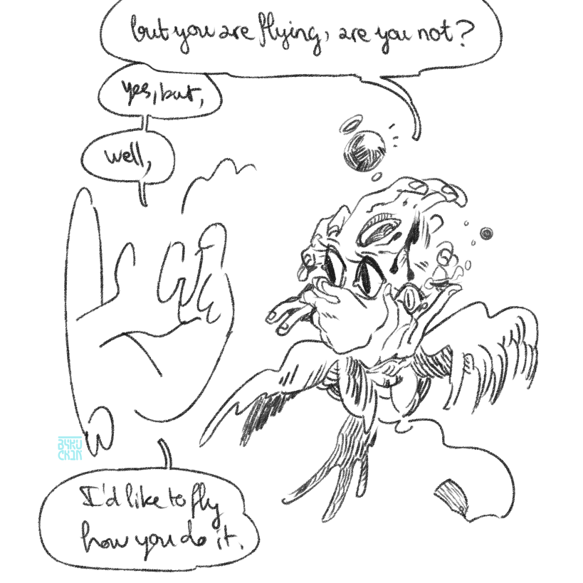 comic about flying 