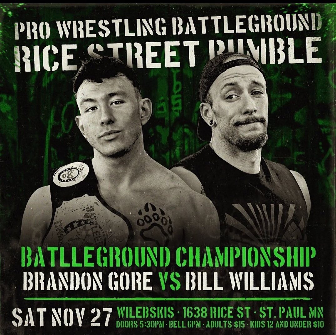 BillWillTeacher's tweet photo. First he gets the Oct. show cancelled. Now he’s milking a fake injury. So while I won’t get my title shot this Saturday, I will be in action, & will give fans a sneak peak of what’s gonna happen to @OfficialBGore next time he shows his face at @ProBattleground
#LetsNOTgoBrandon https://t.co/NI9nkwrkx4