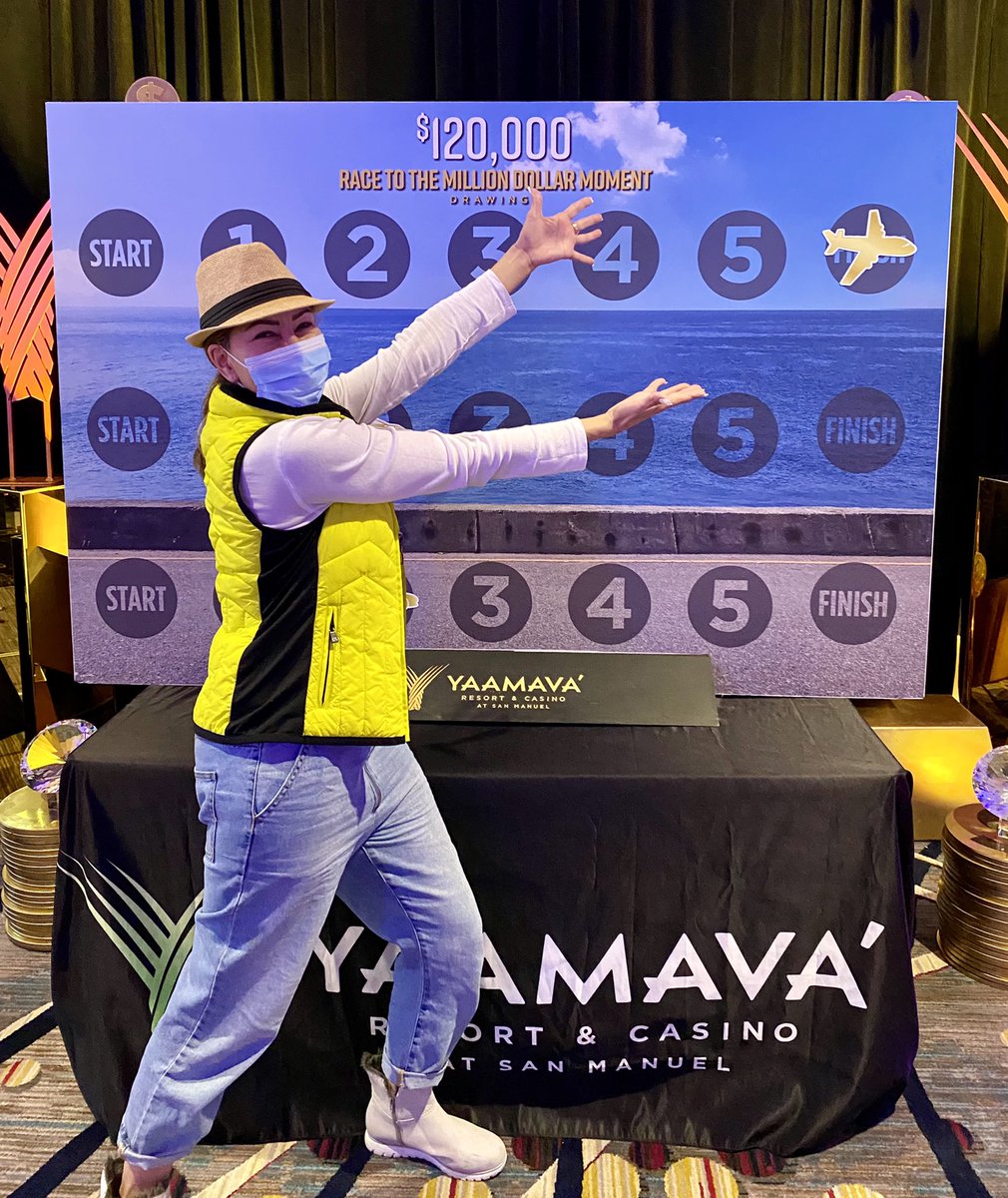 Yaamava's tweet photo. Congratulations to our newest semi-finalist, Fawzia! 🤩🎉 The countdown to The Million Dollar Moment is on! What would you do with $1,000,000 Dollars? 🤗💰 Learn more here >> https://t.co/IdjVyv0zla #Yaamava #MillionDollarMoment #AllThrill https://t.co/HV8FgKE11k