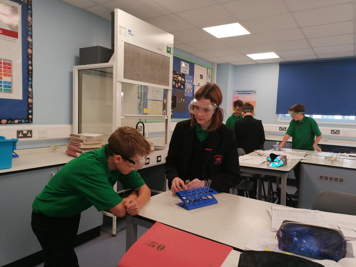 ScienceDep_SHS's tweet image. Year 7's investigating the solubility of different compounds.