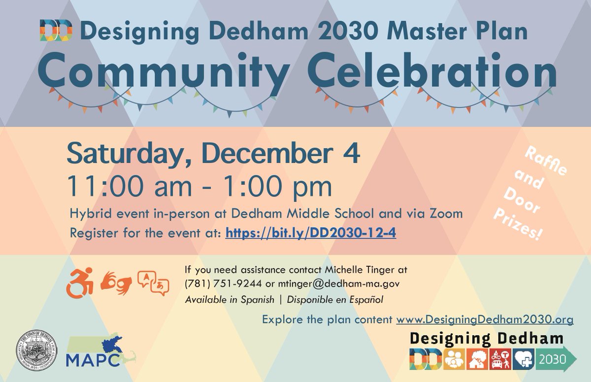 Dedham, MA Planning and Zoning (DedhamPlanning) Twitter