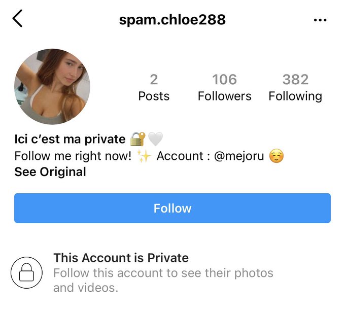 Can you guys go report this impostor 💕 https://t.co/wfqNIZG9jR<a href="/tag/feet"class="tags"><span>#feet</span></a>