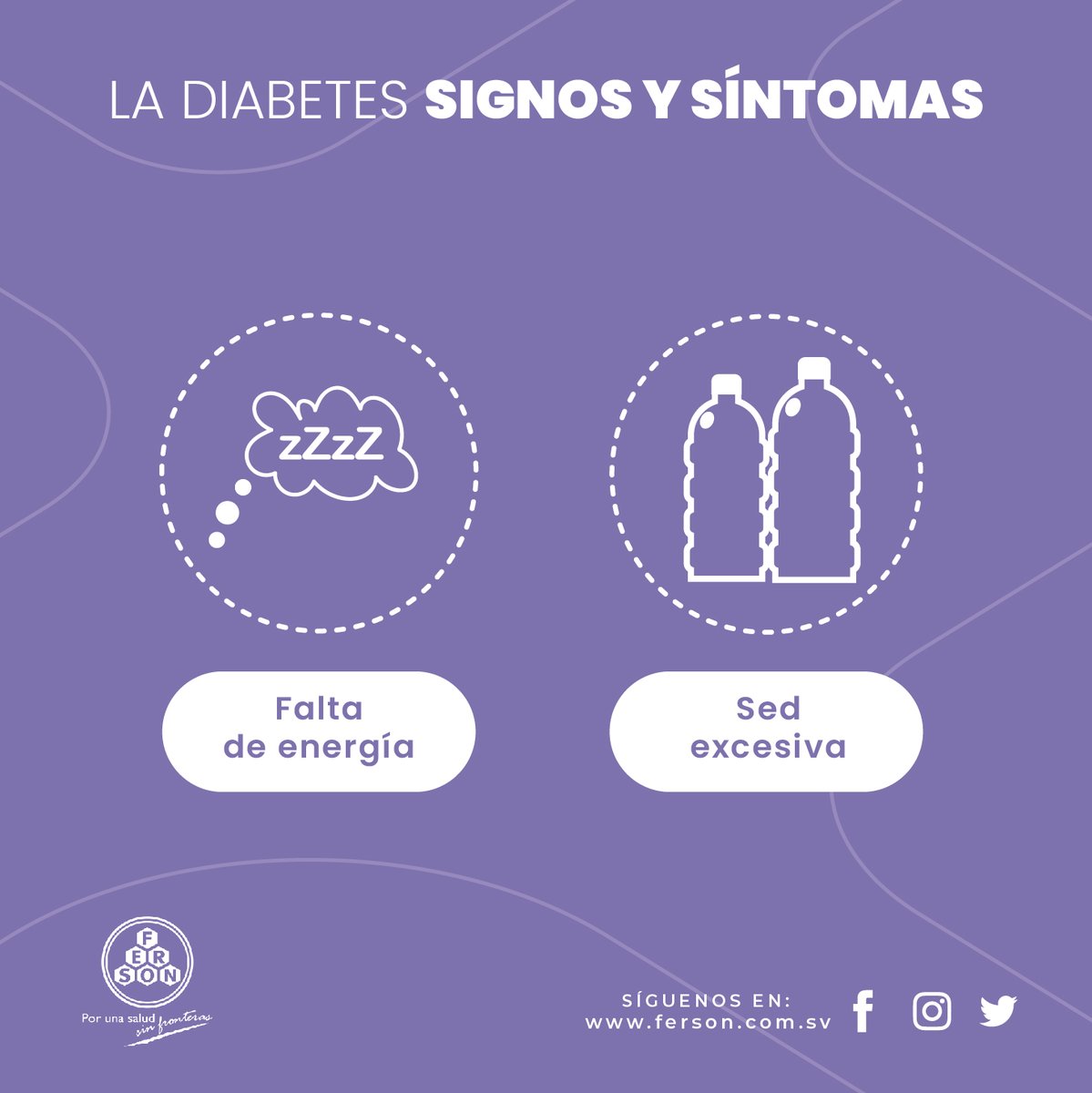 FersonSV's tweet photo. La diabetes es muy común, debes estar atento a sus síntomas y así prevenir la gravedad al padecerla ❤
#Alertaconladiabetes #cuídate #manténtesaludable #prevencióndeladiabetes #zinzucar #Ferson #ElSalvador https://t.co/YrGeQOi4jC