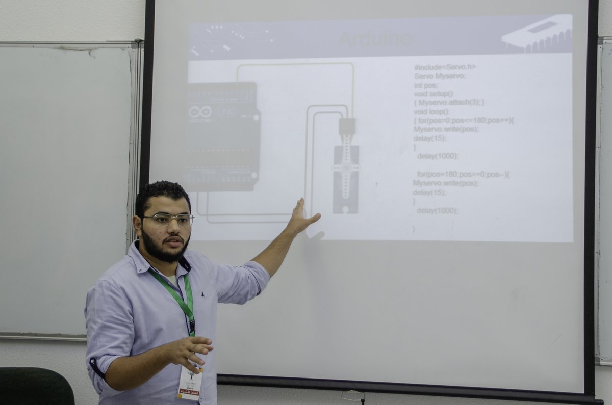 CCKKU's tweet image. اليوم الثاني من تحديات #TechTree في مسار إنترنت الأشياء 😍✨ 
#جامعه_الملك_خالد