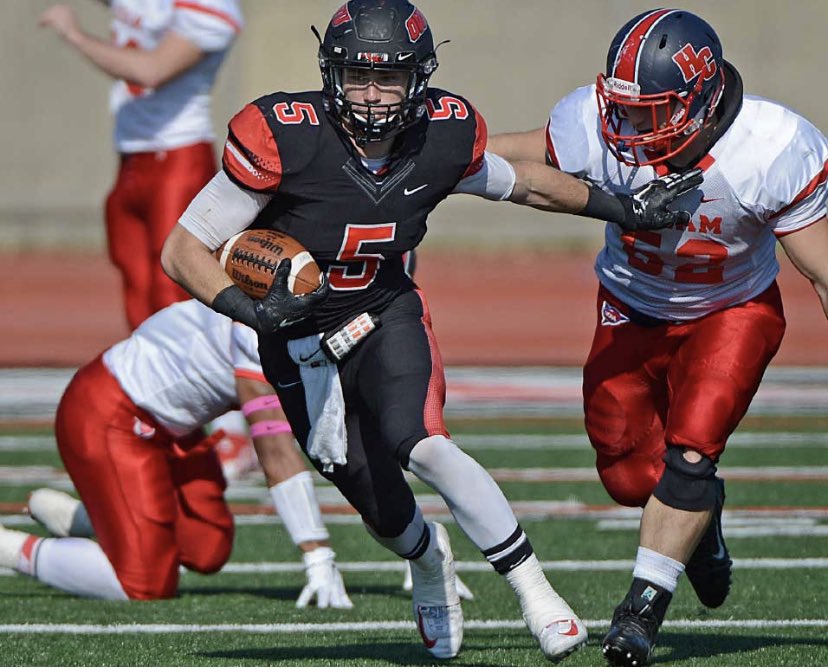 MasonMayer10's tweet photo. Very excited and honored to receive an opportunity to continue my athletic and academic career @OWUBishopFB @CoachTomWatts @NOFBpersist @coachparker85 https://t.co/qds52Yp1UO