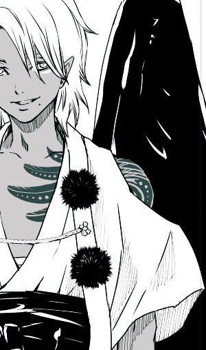 妖、そーいえばイケメンの妖怪って今まで出してなかったよね🤨 