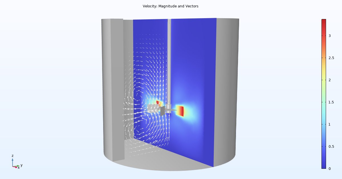 COMSOL_Inc's tweet photo. A typical #BatchMixer consists of a vessel and an impeller — both of which can vary in type and shape.
Learn how to model 3 different mixers by combining different types of vessels and impellers: https://t.co/IvrmM29uV7 https://t.co/7GWnEmiVYK