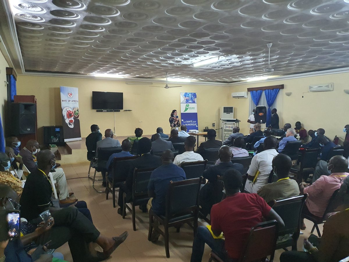 Clikodoc_RDV's tweet photo. Retour sur notre participation à l'événement organisé par Wake up africa et @expertisefrance en Côte d'Ivoire. 
Bilan du projet de TéléECG, un projet de #télémédecine consistant à interpréter un #électrocardiogramme à distance afin d'améliorer l'offre de soins des ivoiriens. https://t.co/70GE2NvXzT