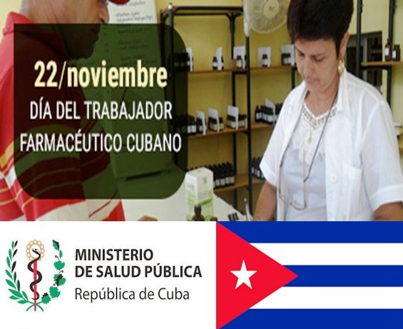 BPlacetas's tweet photo. Un saludo a todos los farmacéuticos Cubanos, en especial a los de nuestra localidad, y nos hacemos partícipe de la misma pues durante la pandemia apoyamos esa labor. @RevillaVega @menendez_rivero @CubaMined #CubaVive #TenemosMemoria #SomosContinuidad https://t.co/RFhG9aTfqi
