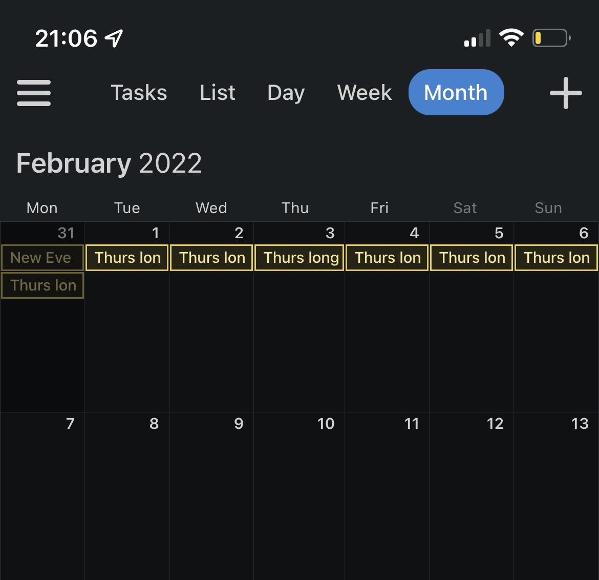 studio8steve's tweet photo. @SparkMailApp just a question why is Thursday longer than all the other days? 🤔 “I never could get the hang of Thursdays” https://t.co/8GUGm51MkZ