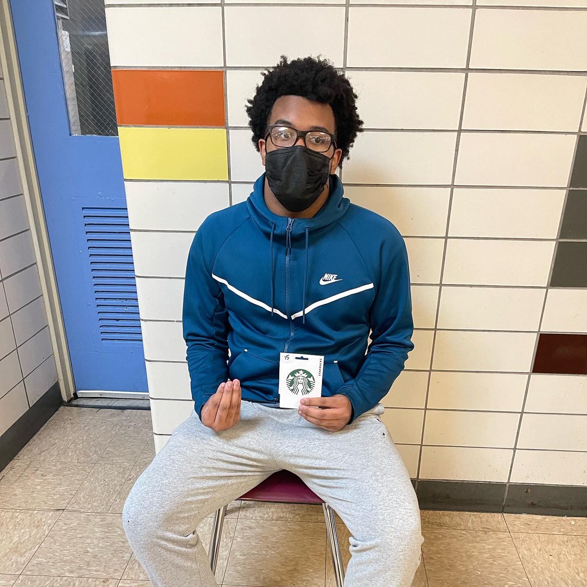 nate_sb28's tweet photo. This weeks, Monday Mania raffle winners! All 4 winners received a @starbucks gift card! Make sure I get a matcha green tea latte with oat milk π₯ JKπ¬ thank you to all who signed up for the raffle ππΌ#johnjayhighschool @TPaulin_FSL @BKNHSSuptRoss @SNKRPrincipal https://t.co/tZYfqNEyYF