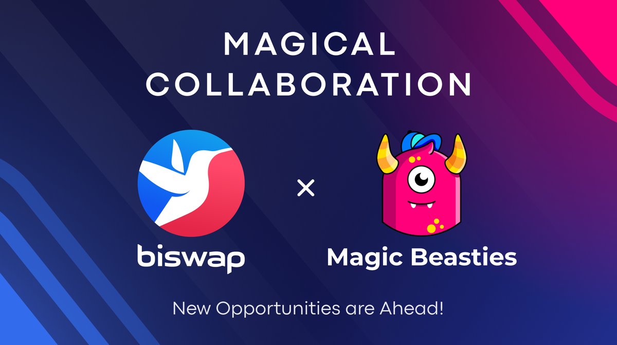 Biswap_Dex's tweet photo. 👾@Biswap_Dex x @beasties_online Collaboration!👾

Here comes our new partner – Magic Beasties! 🧬
It is a vivid and cute game featuring digital monsters!

Check out the game trailer:
🕹https://t.co/EDXEbu8EhD

More collab details will be revealed soon! 
Stay tuned!

#BSC $BSW https://t.co/MLAzxgWjk4