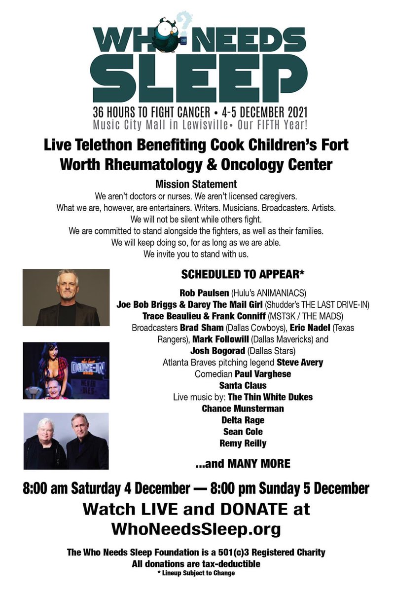 WNSTelethon's tweet photo. We are less than two weeks away! Check out this All-Star lineup for The Big Show. #WNS2021 https://t.co/gHiTXl7Veb