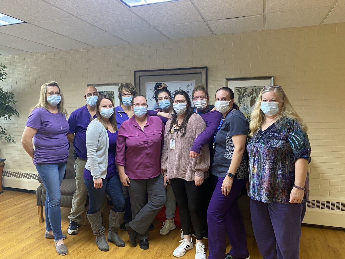 FortAtkinsonhcc's tweet photo. We went #purple to show our support and help spread awareness for Alzheimer's Disease!
#alzheimersawareness #ENDALZ #wearpurple #alzheimersdiseasemonth https://t.co/nXUI5jm5Ce