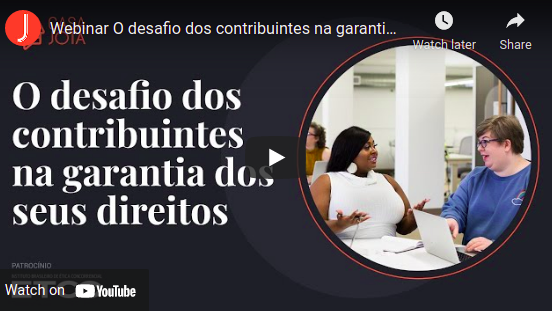 JotaInfo's tweet photo. AO VIVO: webinar sobre desafio dos contribuintes na garantia dos seus direitos. Acompanhe pelo link: https://t.co/mGj8WxNUdT https://t.co/ZNSWOSfsSH