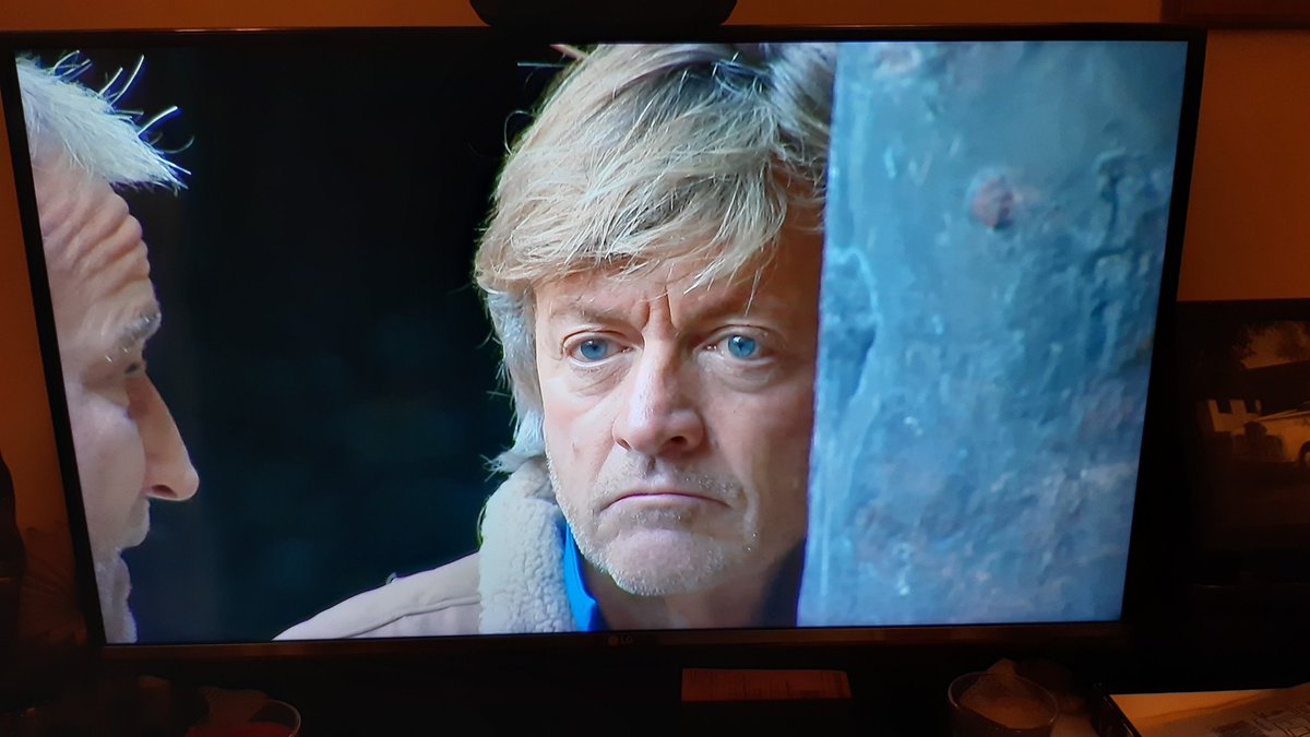 Richard Madeley trying to work out how he can top David Ginola's "I died" story 
#ImACeleb