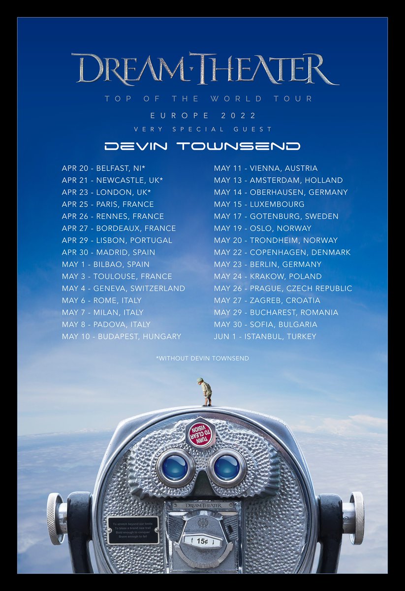 rocket88books's tweet photo. Devin Townsend will join Dream Theater on tour next year as their very special guest:
https://t.co/xJLxqZdN8I
Devin's autobiography Only Half There in paperback, at https://t.co/vISlEDQHvE
#devintownsend #rocket88books #devintownsendproject https://t.co/aZirFxIcWC