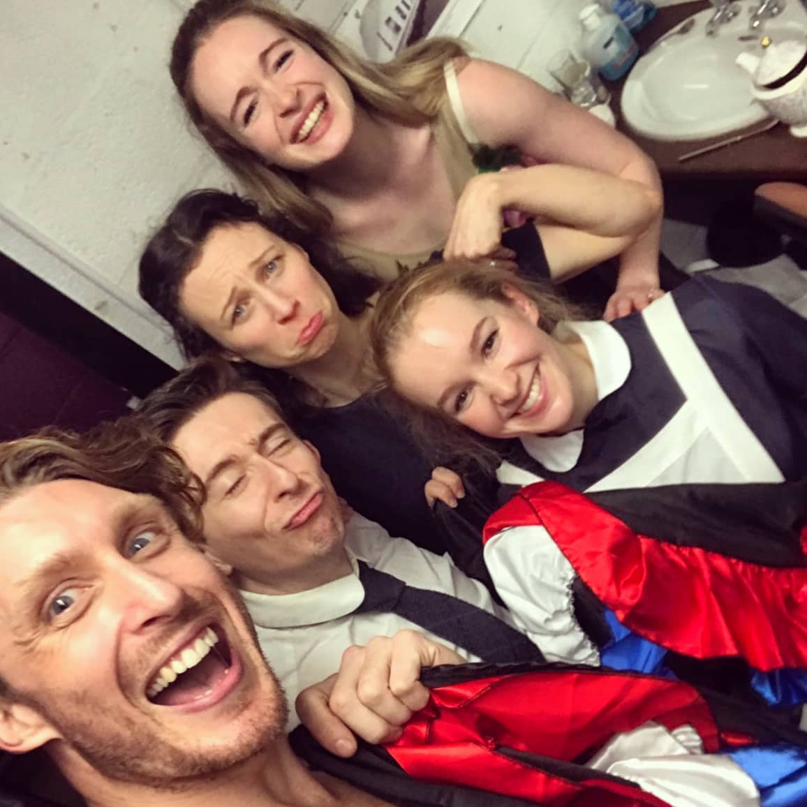 tinamacarina's tweet image. And just like that, it's over 😭 3 months with these beauties on tour with #NotLadyC. Every single one of you is a superstar and the post-show blues are real. Thank you to everyone who came to support us around the UK and laughed with us! ❤