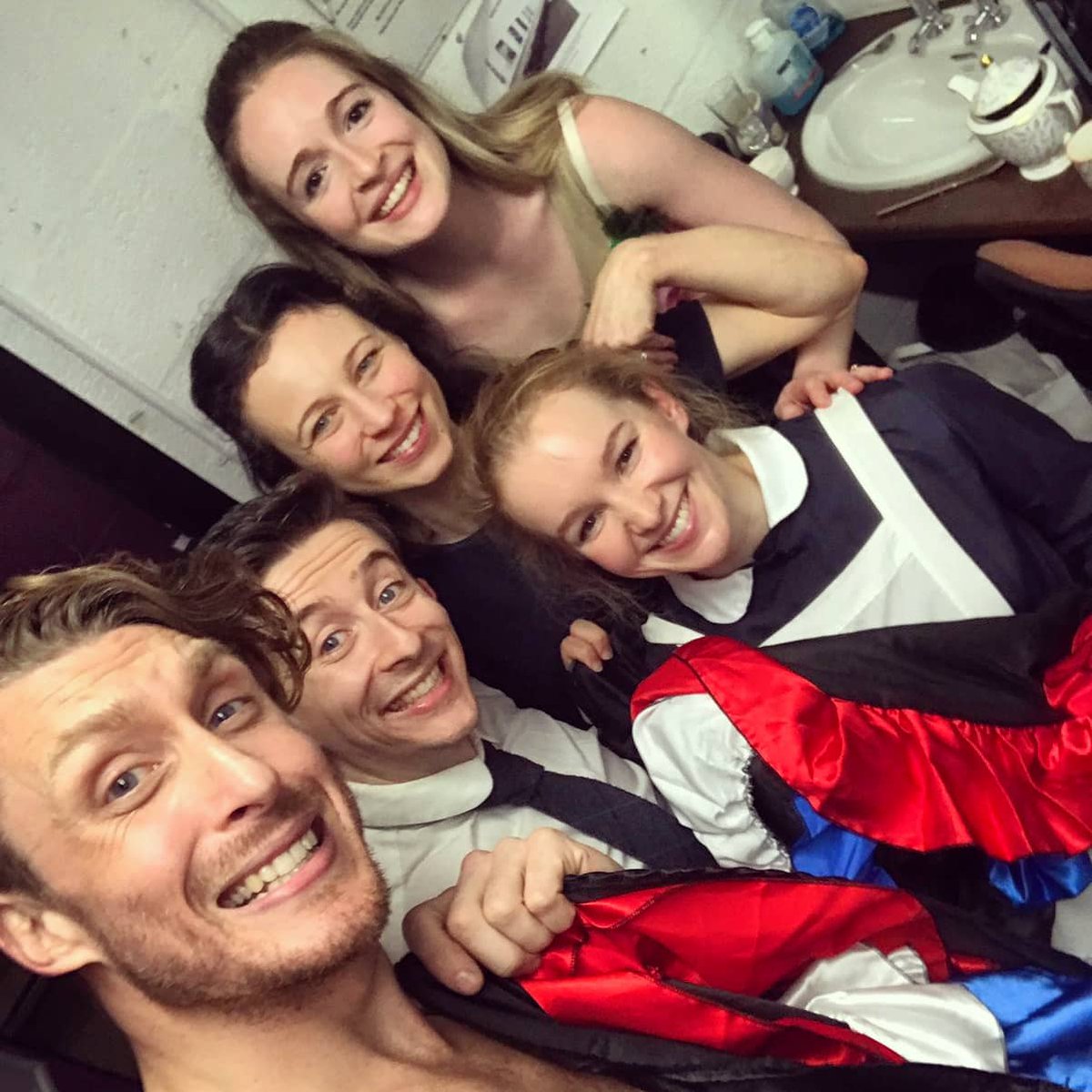 tinamacarina's tweet image. And just like that, it's over 😭 3 months with these beauties on tour with #NotLadyC. Every single one of you is a superstar and the post-show blues are real. Thank you to everyone who came to support us around the UK and laughed with us! ❤