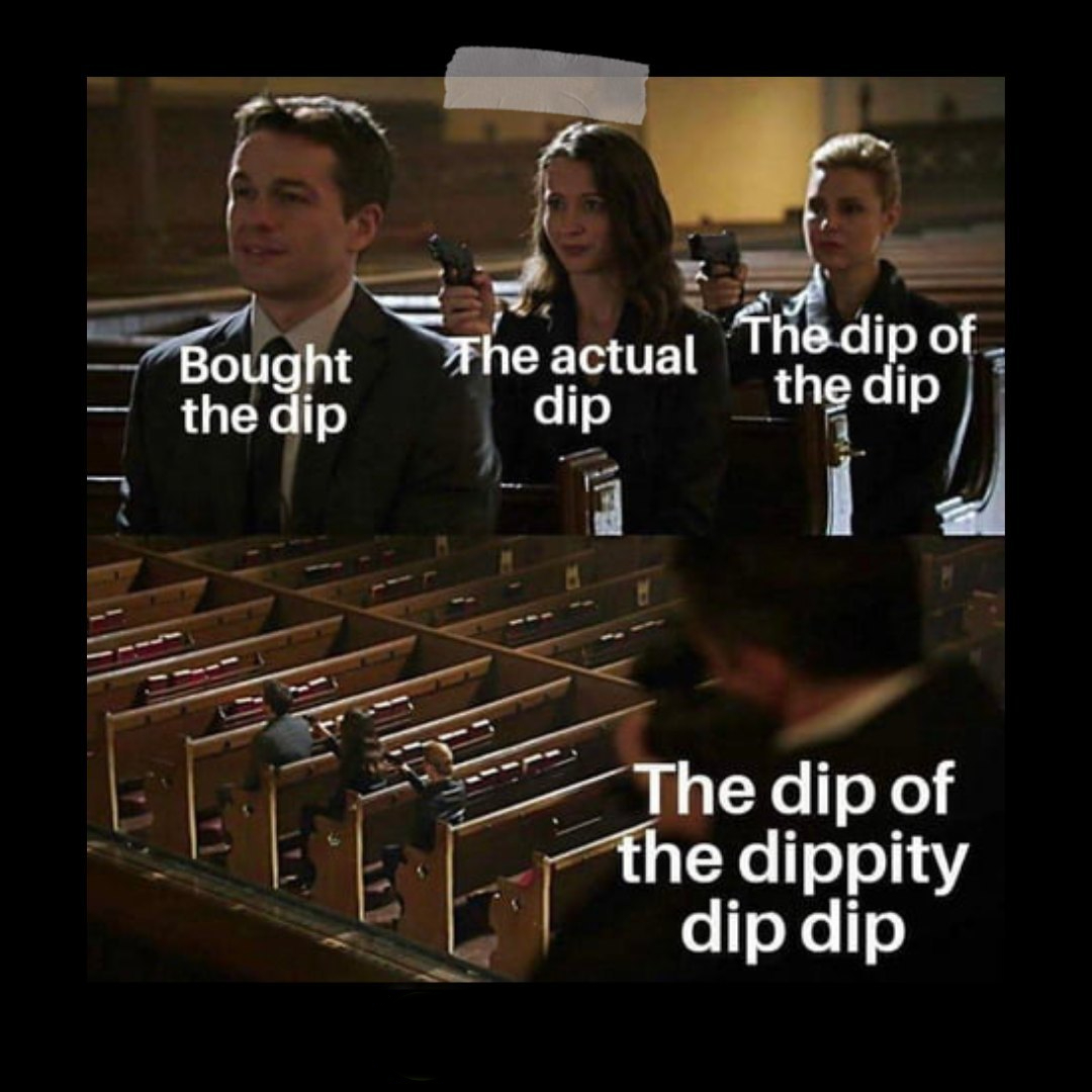 CryptoSlut645's tweet photo. When the dip keeps dipping😂😂 https://t.co/tiaL0WRHtO
