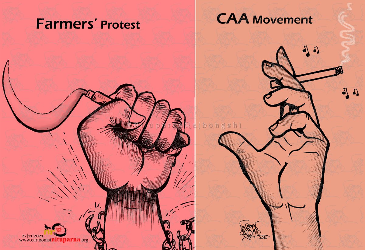 NituparnaRaj's tweet photo. #FarmLawsRepealed #FarmersProtest #NoCAA https://t.co/YRNOGxVv1q