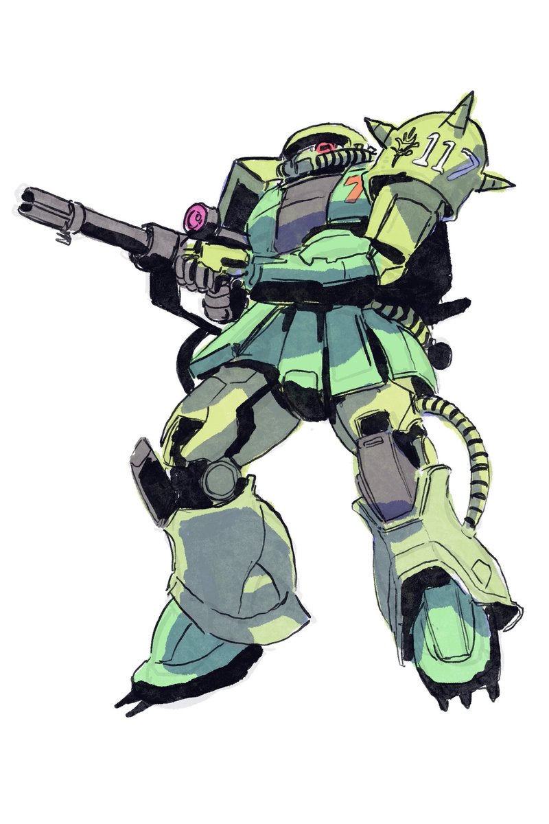 TheCountofS's tweet photo. Mobile Suit Gundam 0079 Sketches (RX-78-2 &amp; MS 06 Zaku II) https://t.co/JsHWMVDIdw