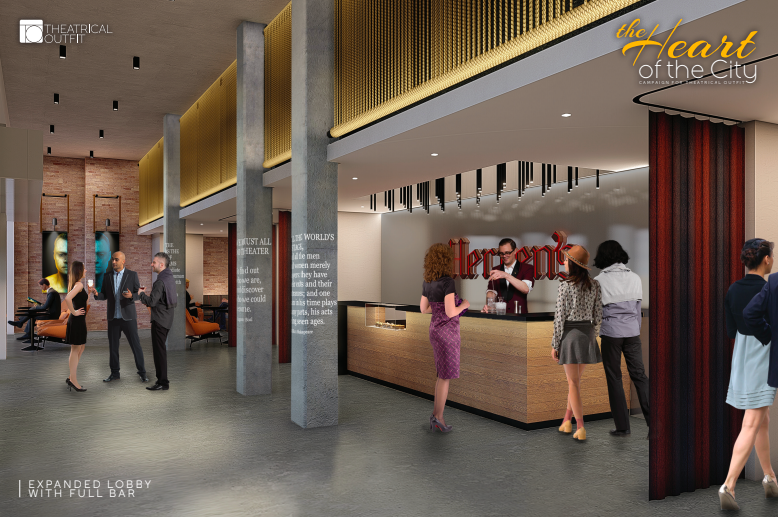 TheatOutfit's tweet photo. MAJOR ANNOUNCEMENT! Excited to announce “The Heart of the City Campaign” – an investment in facilities, programming and endowment. Visit https://t.co/zxuX5PANGJ for the full story! #toHeartOfTheCity https://t.co/jvue1gNVds