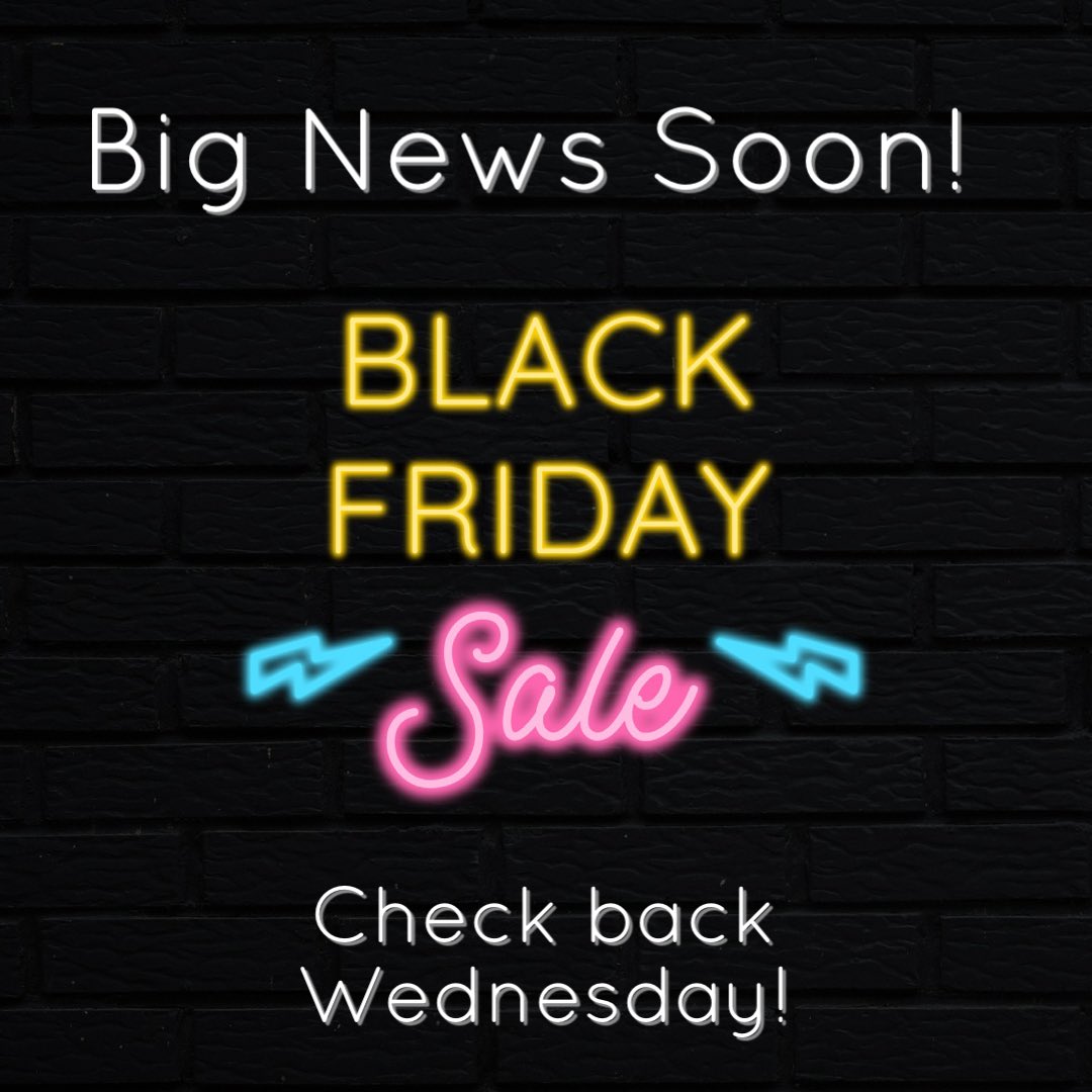 BIG BIG SALE coming soon! 

thesippymask.com

Check back Wednesday for details.
#blackfridaysale #blackfriday #sale #deal #mask #facemask #bigsale
$AMC $GME $PROG $CEI #Bitcoin