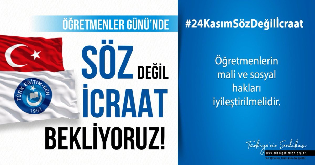 turkegitimsen's tweet photo. #24KasımSözDeğilİcraat https://t.co/72EBVnruIe