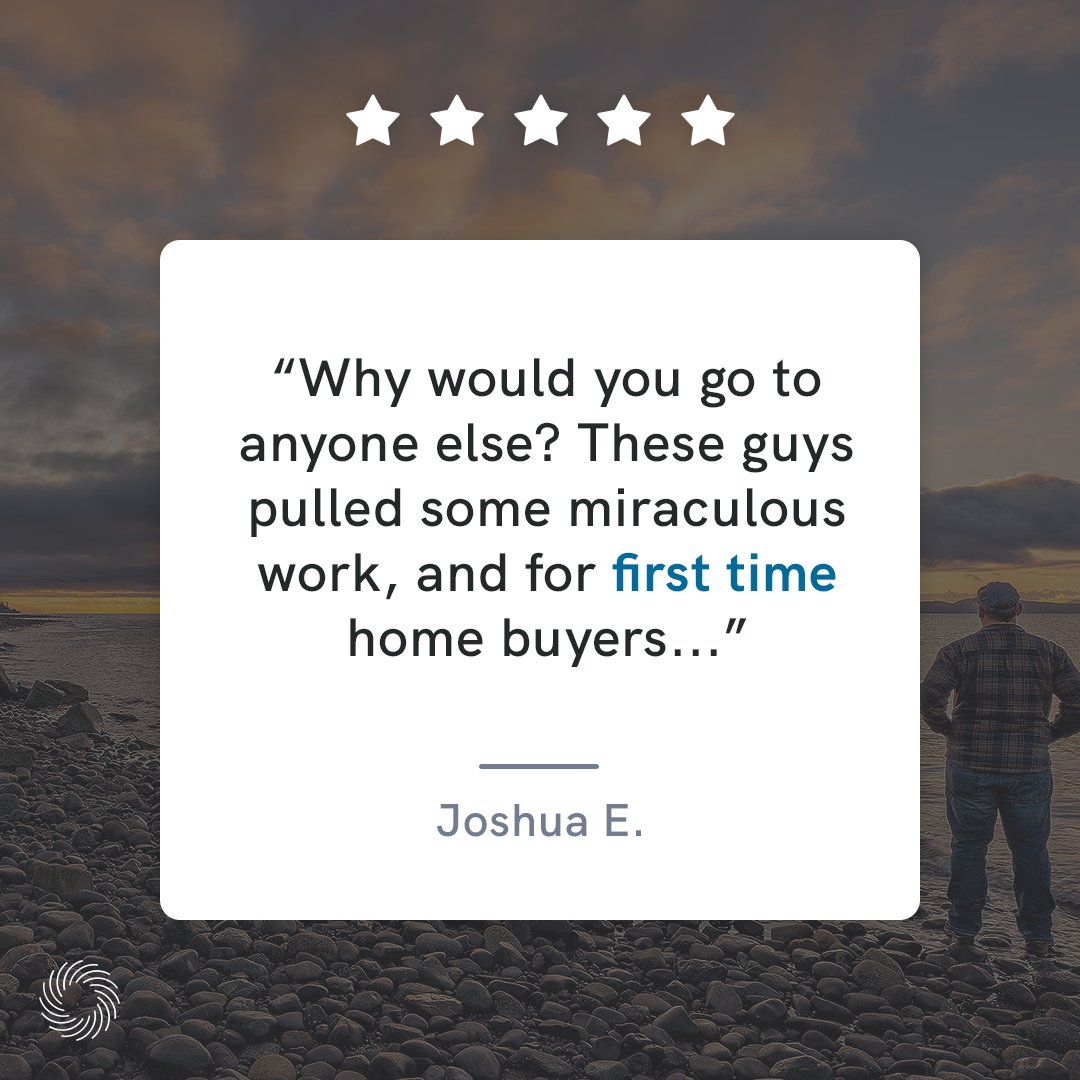 "Why would you go to anyone else? These guys pulled some miraculous work, and for first time home buyers… what more could you want? Call Spin Mortgage if you're buying!” - Joshua E.

#mortgage #mortgagebroker #mortgagelender #mortgagerates #mortgagetips #mortgages