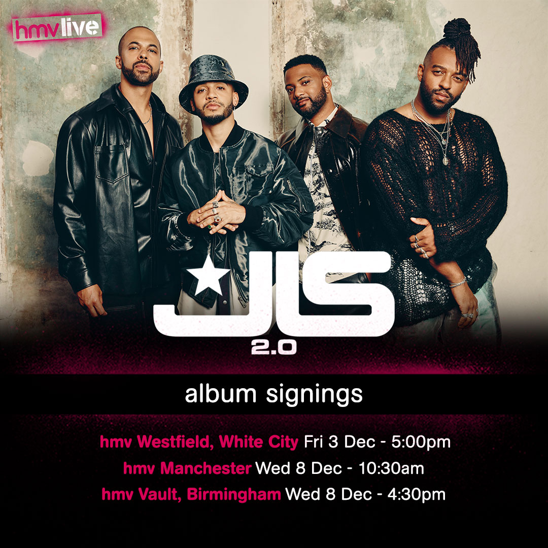 hmvtweets's tweet photo. JUST ANNOUNCED

Join @JLSOfficial as they celebrate their new album with #hmvLive

Event Details: https://t.co/P2zaYyND5L https://t.co/HFVBhTKvn1
