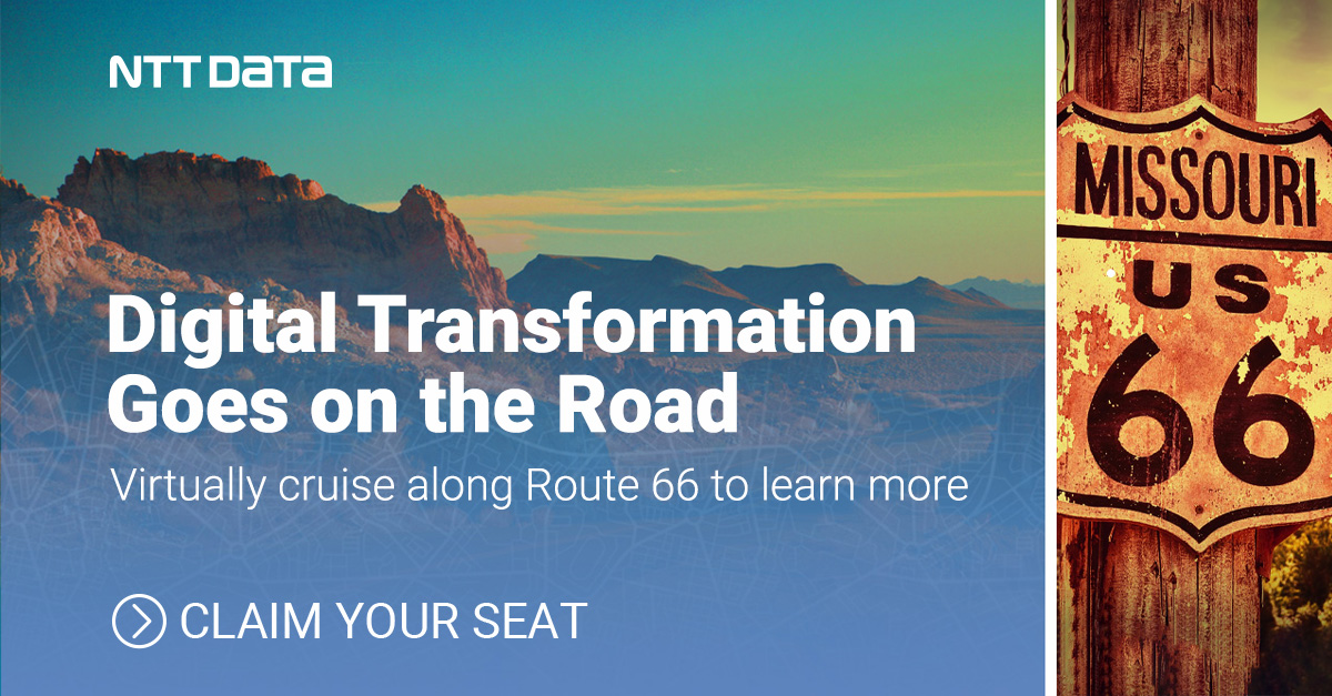 NTT_DATA_NA's tweet photo. RSVP to ride down Route 66 with #NTTDATA and AWS: Hear from #digitaltransformation experts and meet NTT INDYCAR SERIES driver @patriciooward! https://t.co/mnJSDl75dZ https://t.co/v8EOWFRgMv