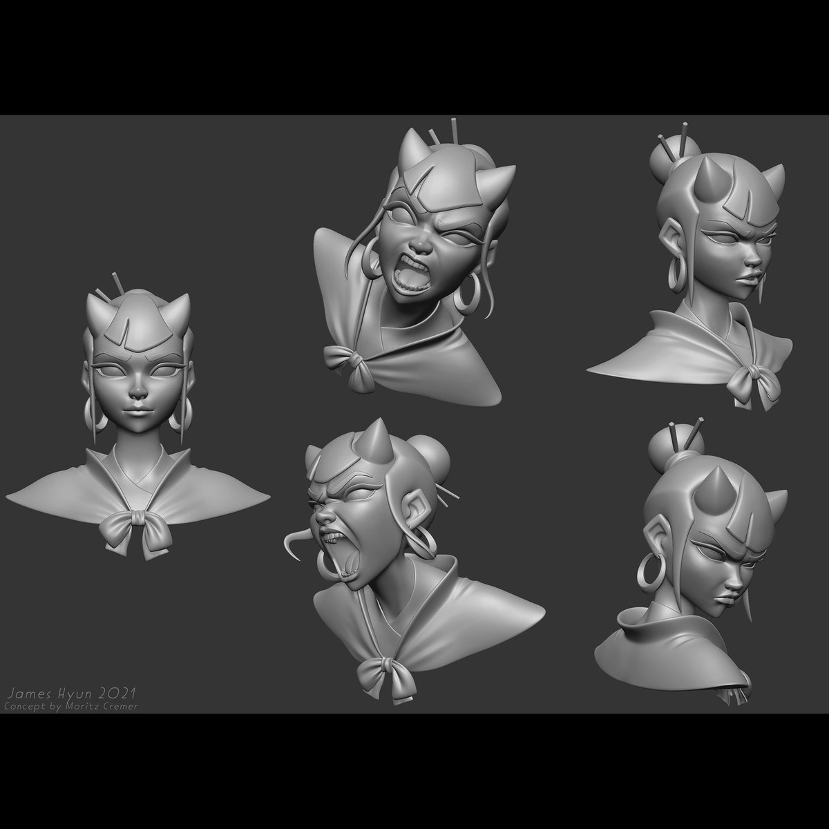 Some of my favorite alternate angles of Aira! My ArtStation has more renders and information if you haven't seen them already :) 
Concept by the awesome Moritz Cremer!