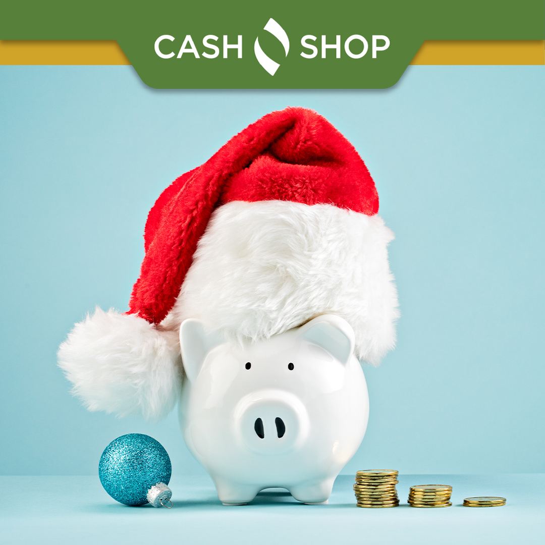 Don’t worry about your Christmas funds when it comes to Cash Shop. 🎅 Our fantastic deals will help you save a penny or two 😉