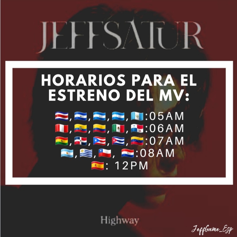 JeffgameEsp's tweet photo. 🪐26.11.2021
📌Pre-Save:https://t.co/RR3QcOyE9y
La plataforma te recordara el estreno de la nueva cancion a las 00:00
📌Subscribanse: https://t.co/cQ0ygdRgbq
Para estar en el live con Jeff y ver el estreno del MV juntos a las 18
#Intro1 #JeffTheNewChapter #NewSingle #JeffSatur https://t.co/abf0Jn4kHr
