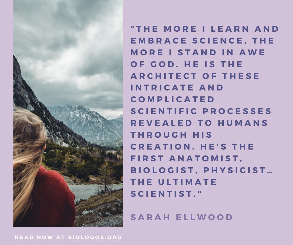 BioLogosOrg's tweet photo. Sarah found faith and science harmony in some unlikely places, that helped shepherd her spiritual journey.

READ: https://t.co/8tpDrjdPOY…he-wonder-of-god/ https://t.co/0gp5j3vvMq