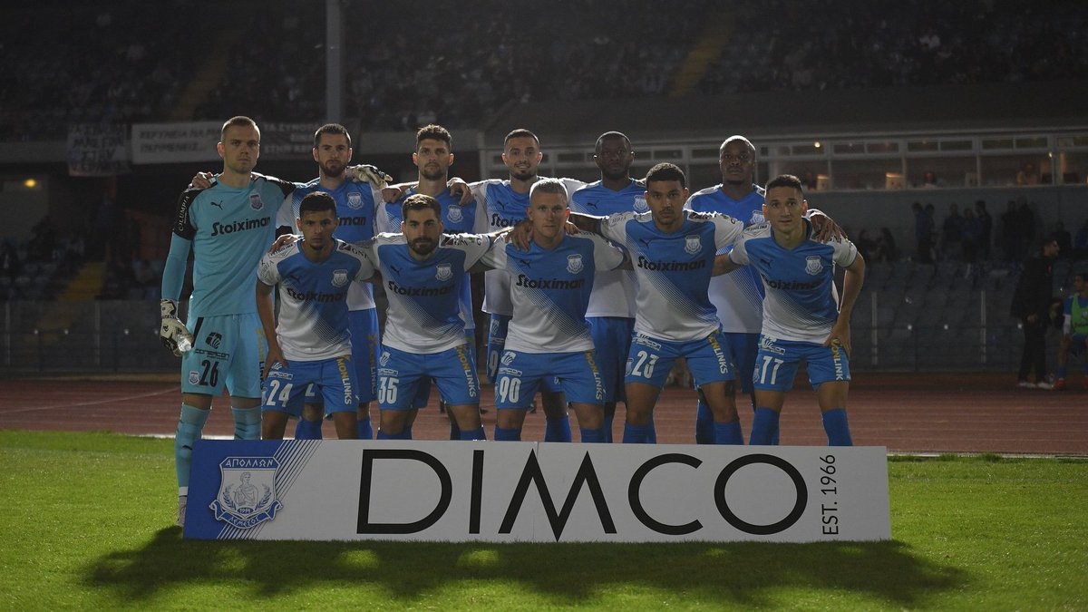 APOLLONOFFICIAL's tweet photo. 🤝 H εταιρεία #DIMCO είναι ο χορηγός αγώνα για την 10η αγωνιστική του πρωταθλήματος Cyta με αντίπαλο την ΠΑΕΕΚ. Σας ευχαριστούμε για την υποστήριξη.

#GameSponsor #ApollonPaeel #ApollonFC #OfficialSponsor https://t.co/U5okXHCFrb