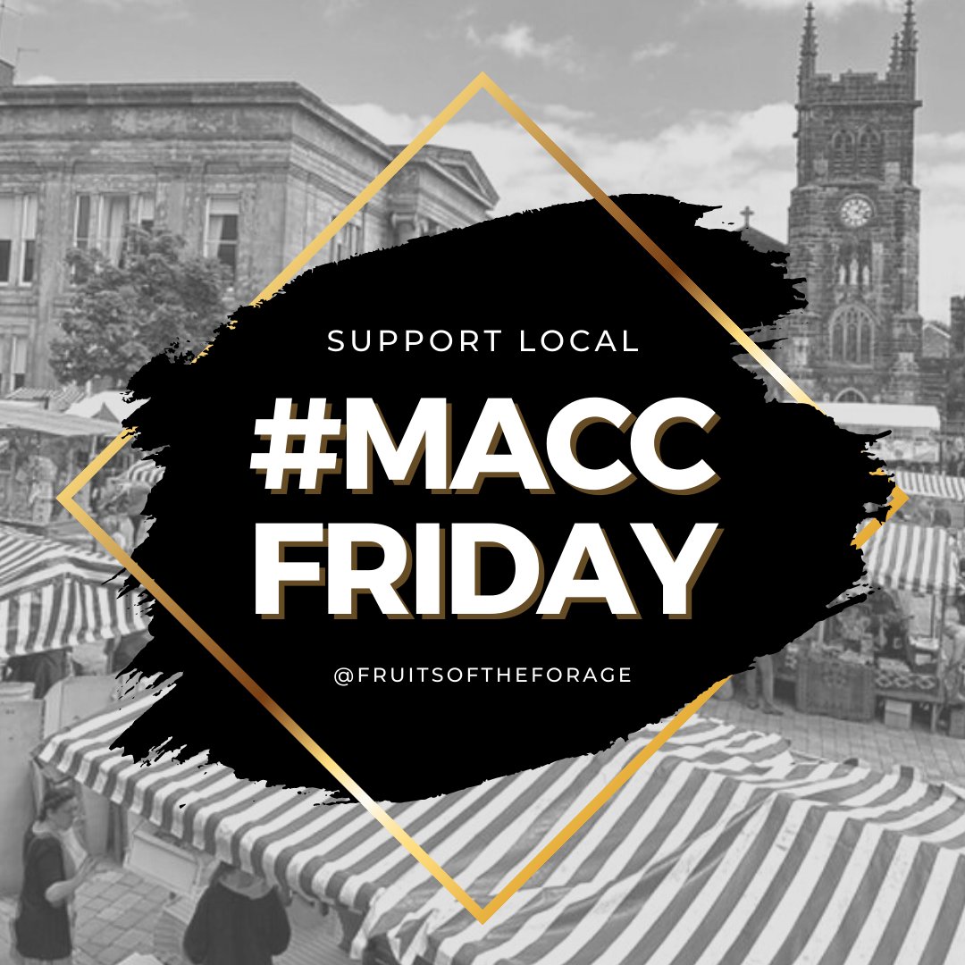 foragefruits's tweet image. #MaccFriday ⚫ Avoid Black Friday madness and come along to the mighty @treaclemarket this Sunday and support one of the amazing artisans and makers we have in our local area!

Please remember to share, review and tag your favourite local businesses 🖤