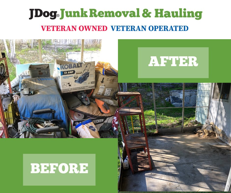 JDogNSanDiego's tweet photo. We had a massive transformation with this space! Check it out! What do you think?

#junkremoval #jdogjunkremoval #junkremovalservice #veteran #veteranowned #propertymanager #propertymanagementhelp #homeimprovement https://t.co/HscpiAApiN