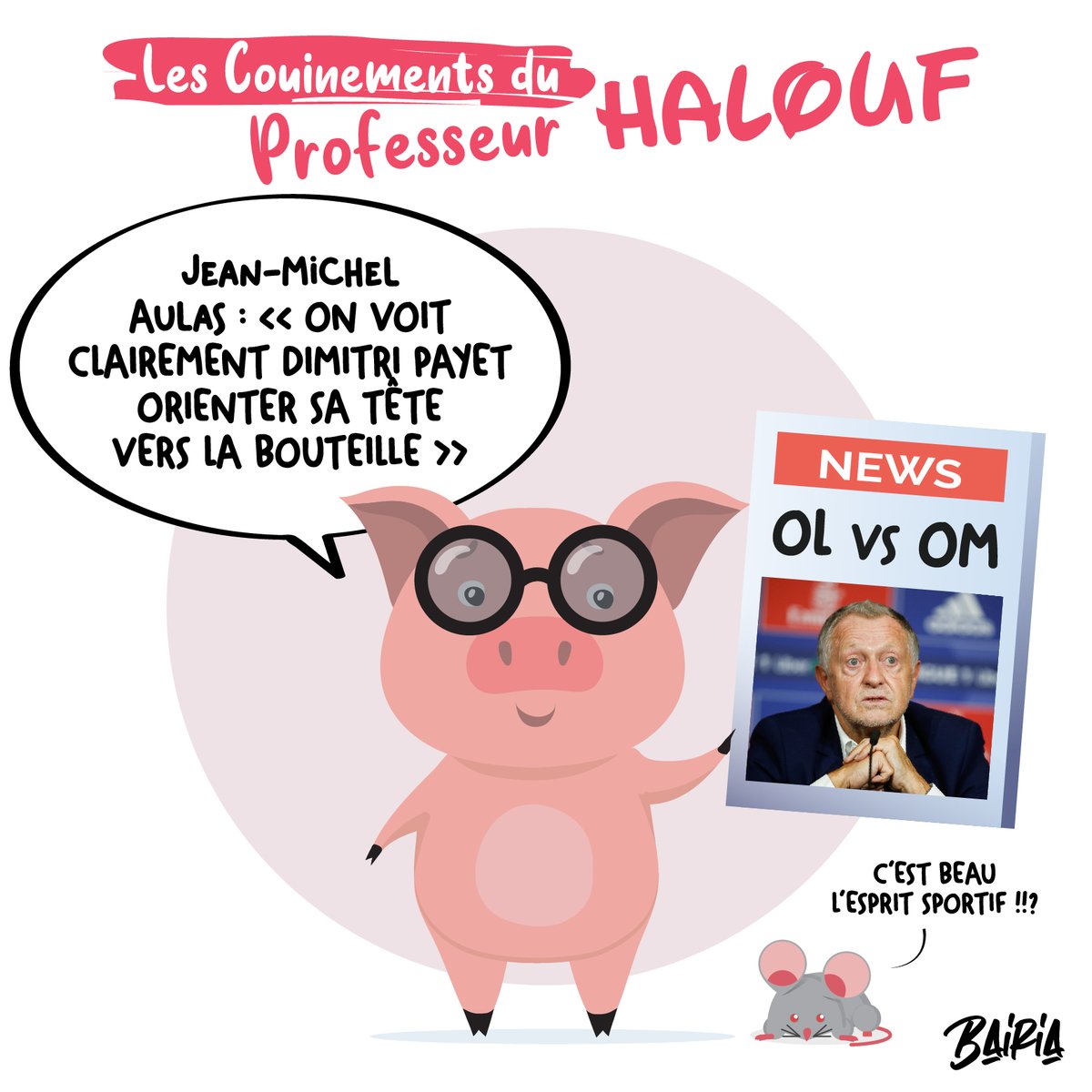 BaiRia2's tweet photo. Pour les footeux. Une ligue 1 très attrayante cette année. #OLOM #LyonOM #Lyon #Marseille #lyonmarseille #AULAS #Payet #Ligue1UberEats #Ligue1 #Caricature https://t.co/xqvqRurCke