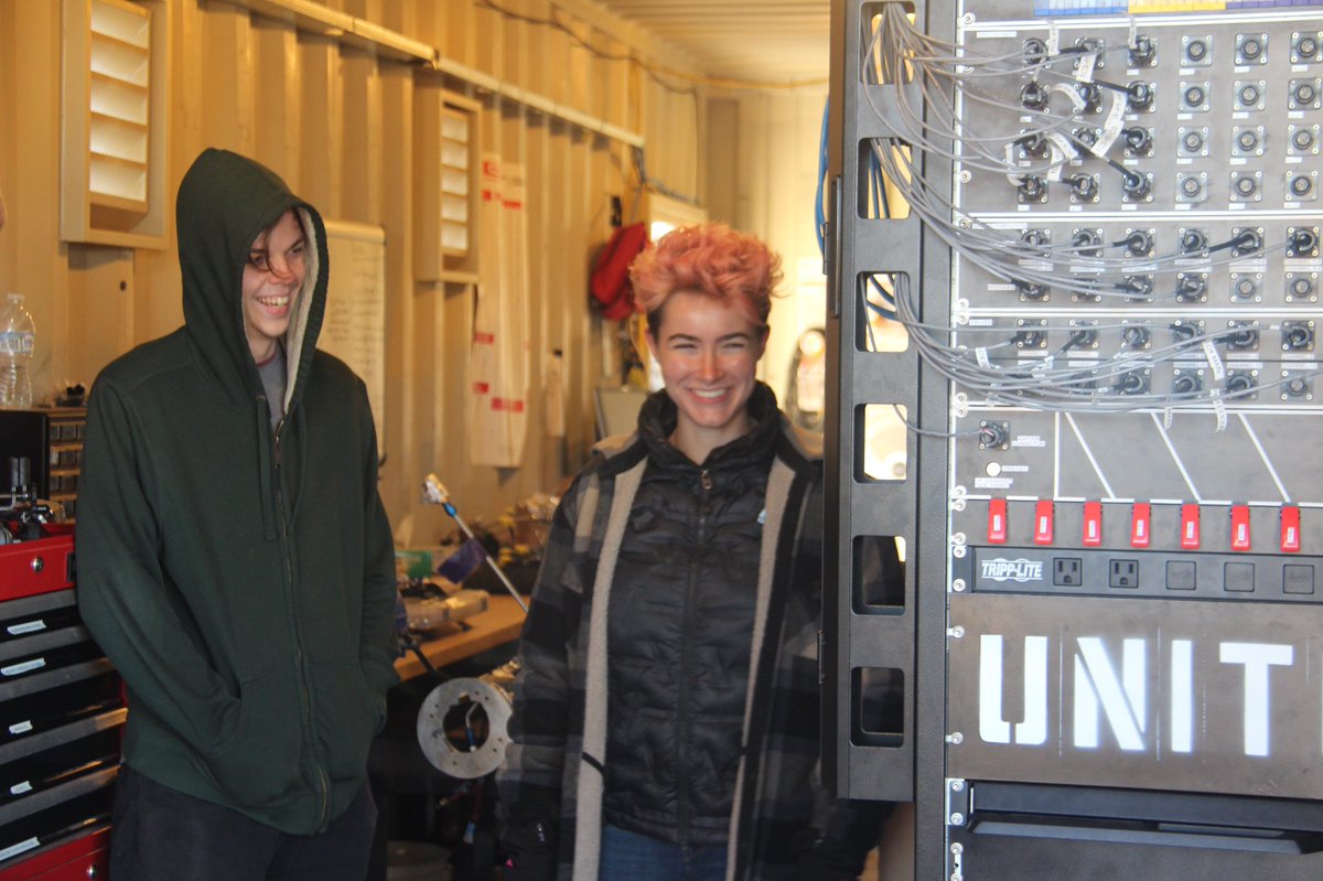 ERAUPrescottRDL's tweet photo. On Thursday, Seniors worked on a hotfire of Kairos, a liquid engine, at the RDL's student-build liquid test stand as part of their lab. This lab was created with the help of a current RDL member because of the club's strong presence on campus.
#RDL #ERAU  #BoostLab https://t.co/iGBynsNxaM
