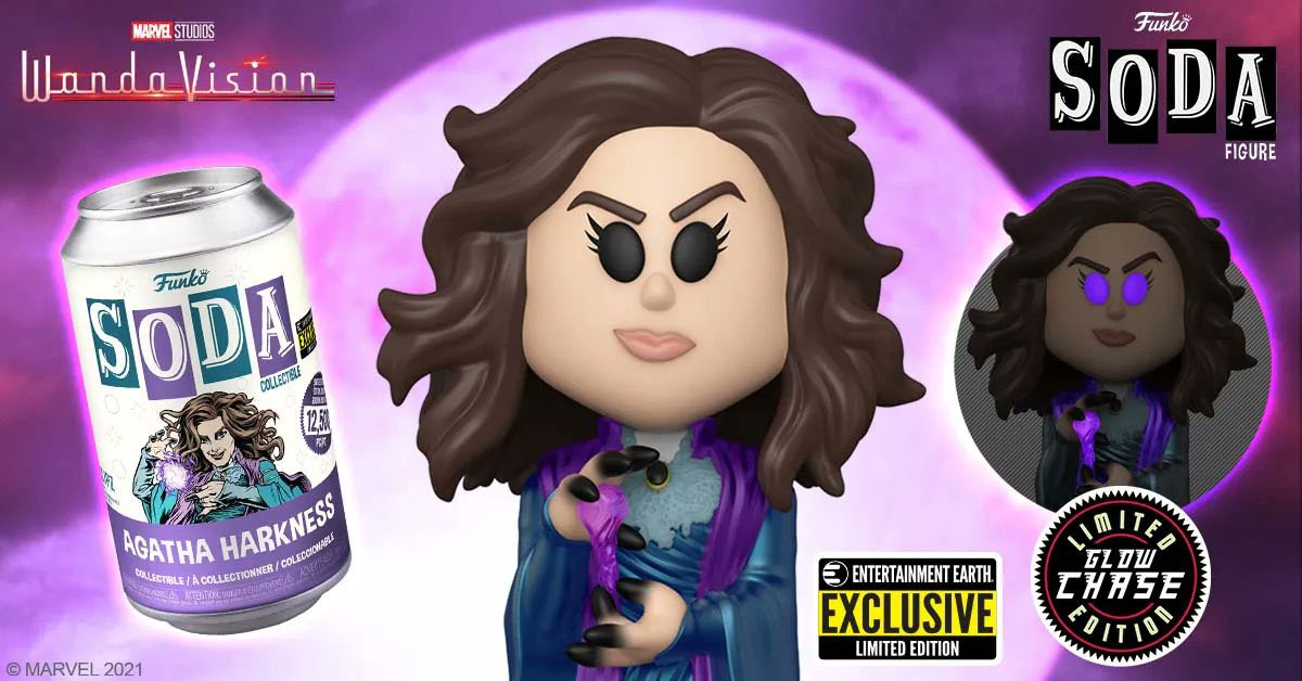 Was it Agatha all Along? Love this new EE Exclusive Funko Soda!
Linky ~ fnkpp.com/EE
#Ad #FPN #FunkoPOPNews #Funko #POP #POPVinyl #FunkoPOP #FunkoSoda #WandaVision #Agatha #AgathaHarkness #AgathaHouseOfHarkness