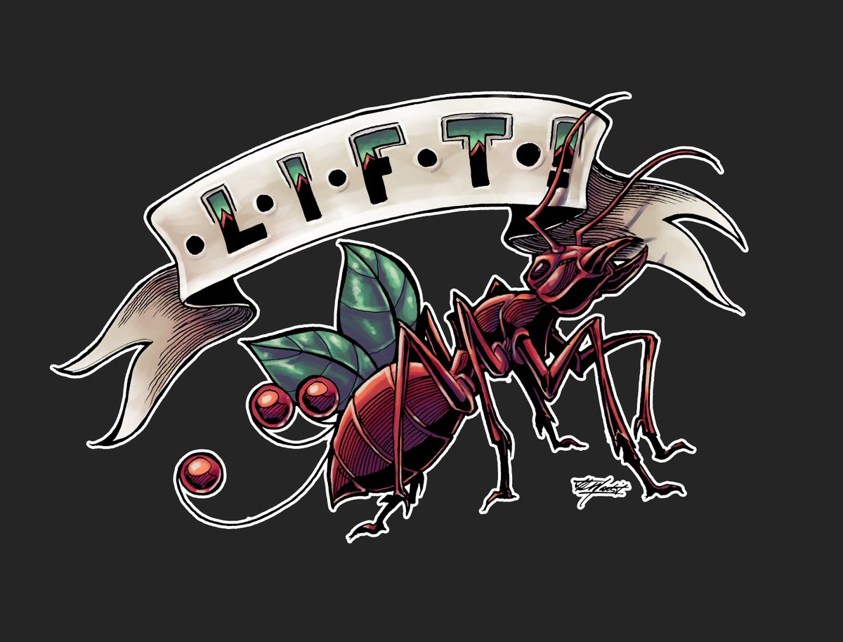 TortHareCreate's tweet photo. New t-shirt (and notebook, and pillow, and...) design available! Get it at https://t.co/OvCWxsjUup "LIFT!" - ink on bristol, digitally painted. LIFT!

#ants #TeePublic #lift #workouttee #tshirt #tshirtdesign #tattoodesign #anttattoo #lifttattoo https://t.co/4YrPB7VFvI